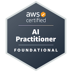 AWS Certified AI Practitioner badge